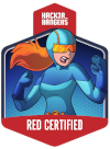 Selo Red Certified Hacker Ranger
