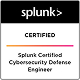 Badge Splunk - Cybersecurity Desenfe Engineer 1